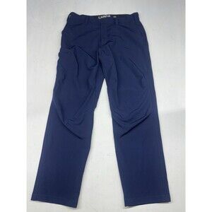 Laird Apparel 33x30.5 Blue Performance Pants Stretch Quick Dry Surf Longboard